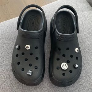 Platform crocs women size 9